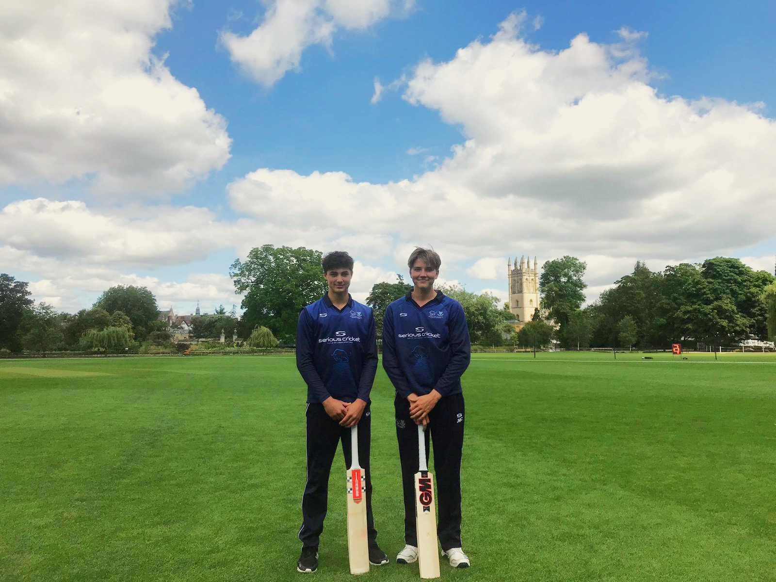 Oxfordshire Cricket Board News James Coles & Zach LionCachet