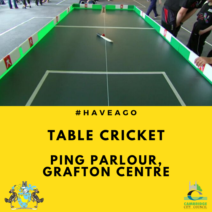 Cambridgeshire Cricket News Table Cricket Taster Sessions Come