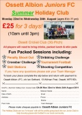 Second Summer Holiday Footy Club - 22nd to 24th August image