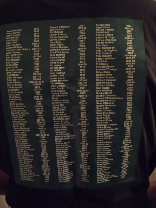 Exiles 10 year T-shirt ready image