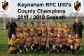 Under 10's Training for the Under 11's Season image