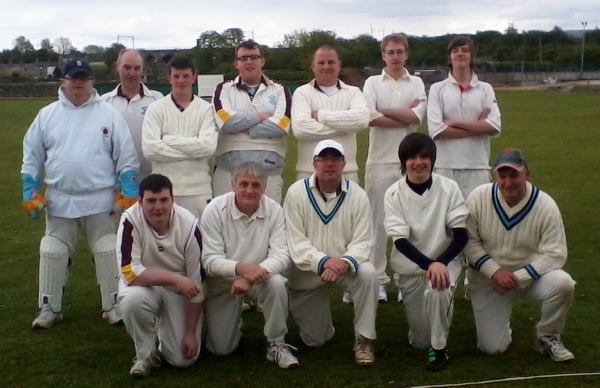 Back: S.Glover, A.Mayman, J.Bewsher, P.Hancock, R.Yates, P.Booth, J.Wynne
Front: T.Wilson, S.Scothern, M.Blundell (capt), D.Carter, L.Bindless
Back: S.Glover, A.Mayman, J.Bewsher, P.Hancock, R.Yates, P.Booth, J.Wynne
Front: T.Wilson, S.Scothern, M.Blundell (capt), D.Carter, L.Bindless