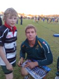 Dinnes boys in Oz still