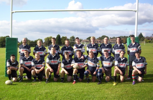 Back Row, Mike Knapton, Doug Sanderson, Josh Spink, sam Hutchinson, George Morgan, Richard Baugh, Paul Sutton, Eric Charpentier, Will Barker.
Front Row, Ben Morris Dean Topham, Rob Garland, Tristan Smith, Rick Geatrell, Russ Webb (Capt), Dick White, Dunc Dawson, Etienne & Jonno Marshall. Back Row, Mike Knapton, Doug Sanderson, Josh Spink, sam Hutchinson, George Morgan, Richard Baugh, Paul Sutton, Eric Charpentier, Will Barker.
Front Row, Ben Morris Dean Topham, Rob Garland, Tristan Smith, Rick Geatrell, Russ Webb (Capt), Dick White, Dunc Dawson, Etienne & Jonno Marshall.