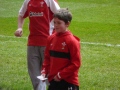 Newbridge U10s Player Kicks Conversion At The Millenium Stadium In Front Of 13,000 Welsh Fans image