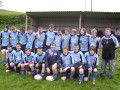 Newbridge U14's in action against South Molton U15's (Devon) still