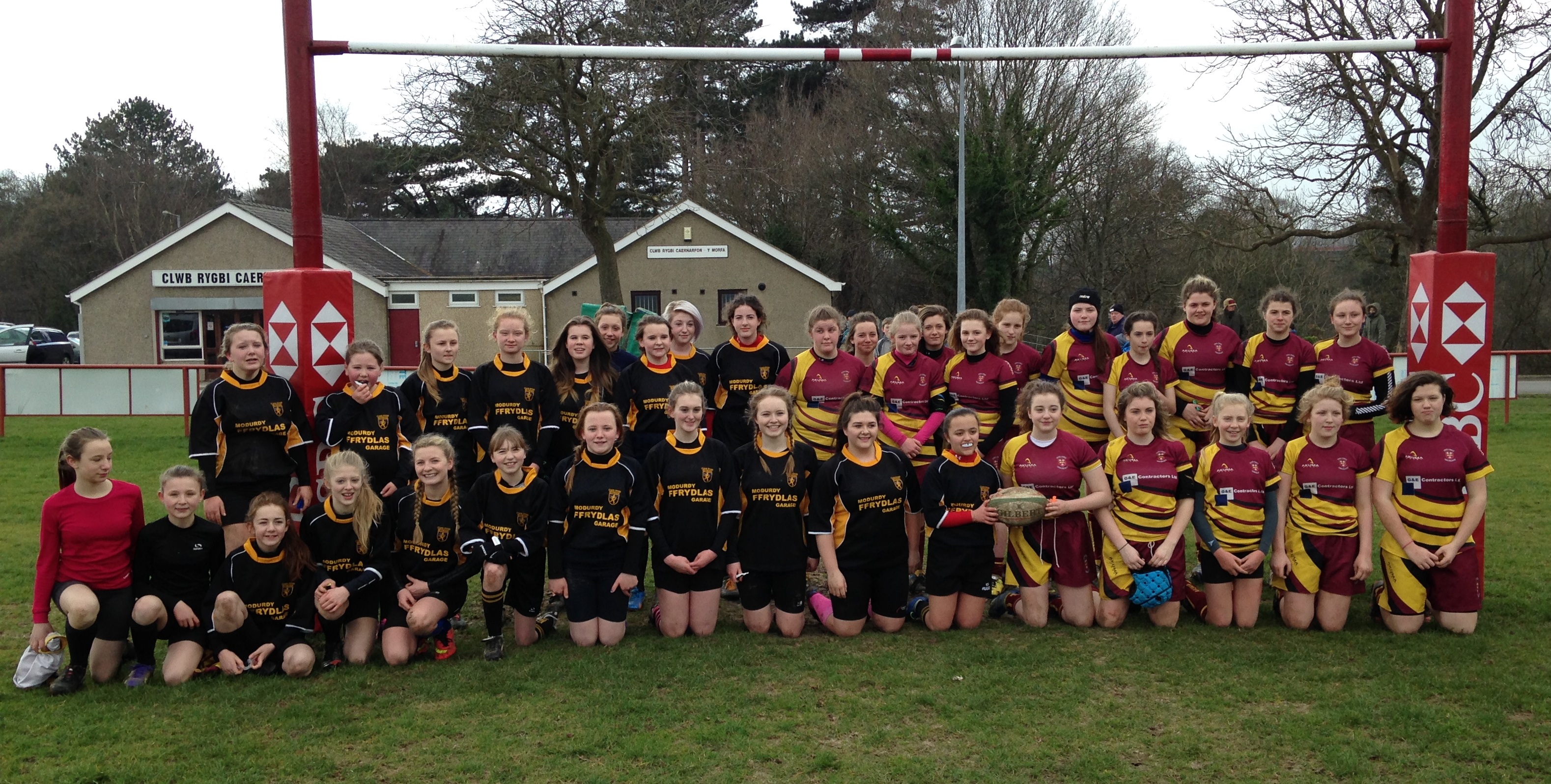 North Wales RUC News Rygbi Merched Dan 15 Merched Caernarfon 54 v