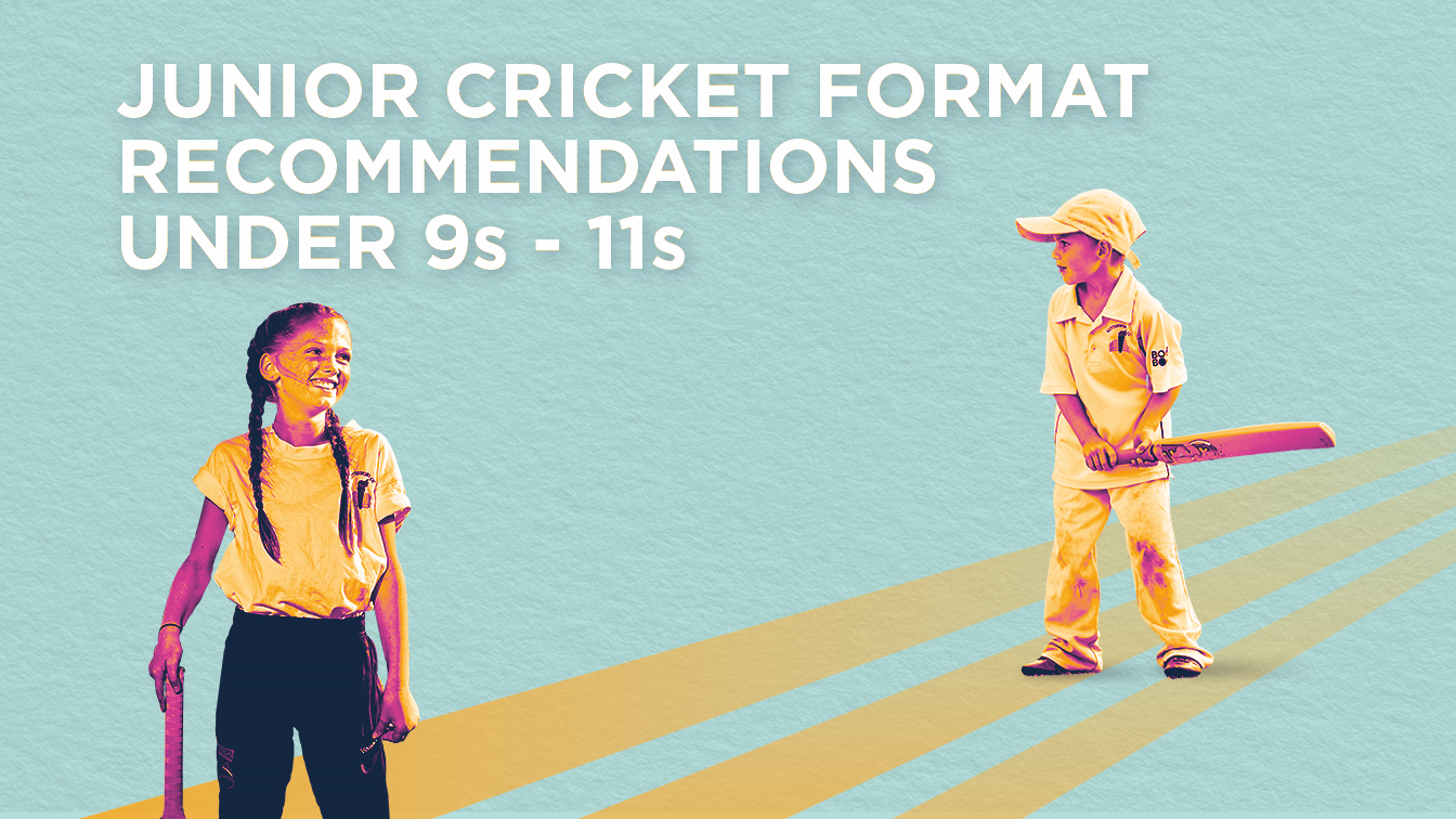 Cricket East News New ECB Junior Formats for Under 9s11s