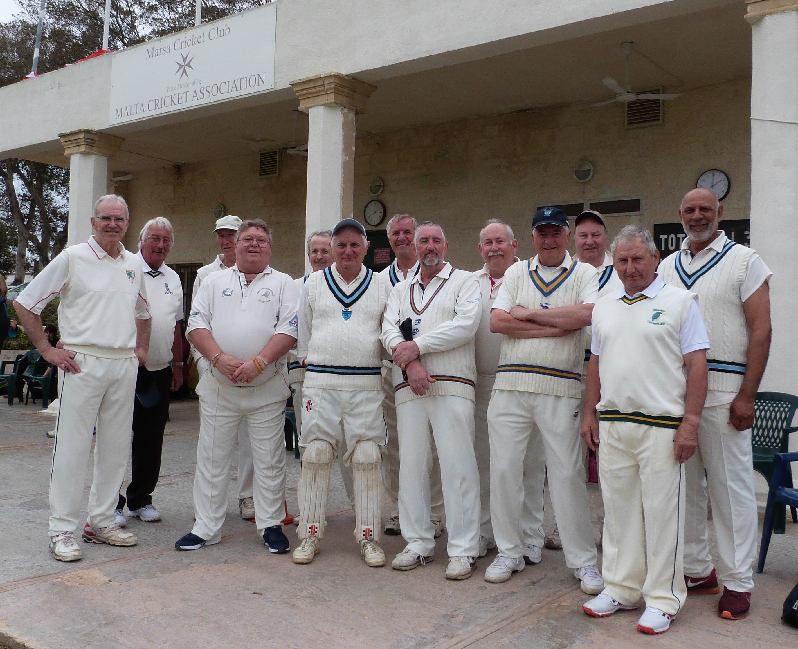 Cricket East News Bedfordshire Over 60s go to Malta!