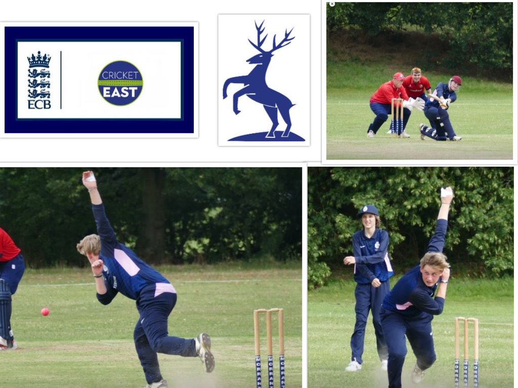 Cricket East News Kester Sainsbury Huntingdonshire Under 17