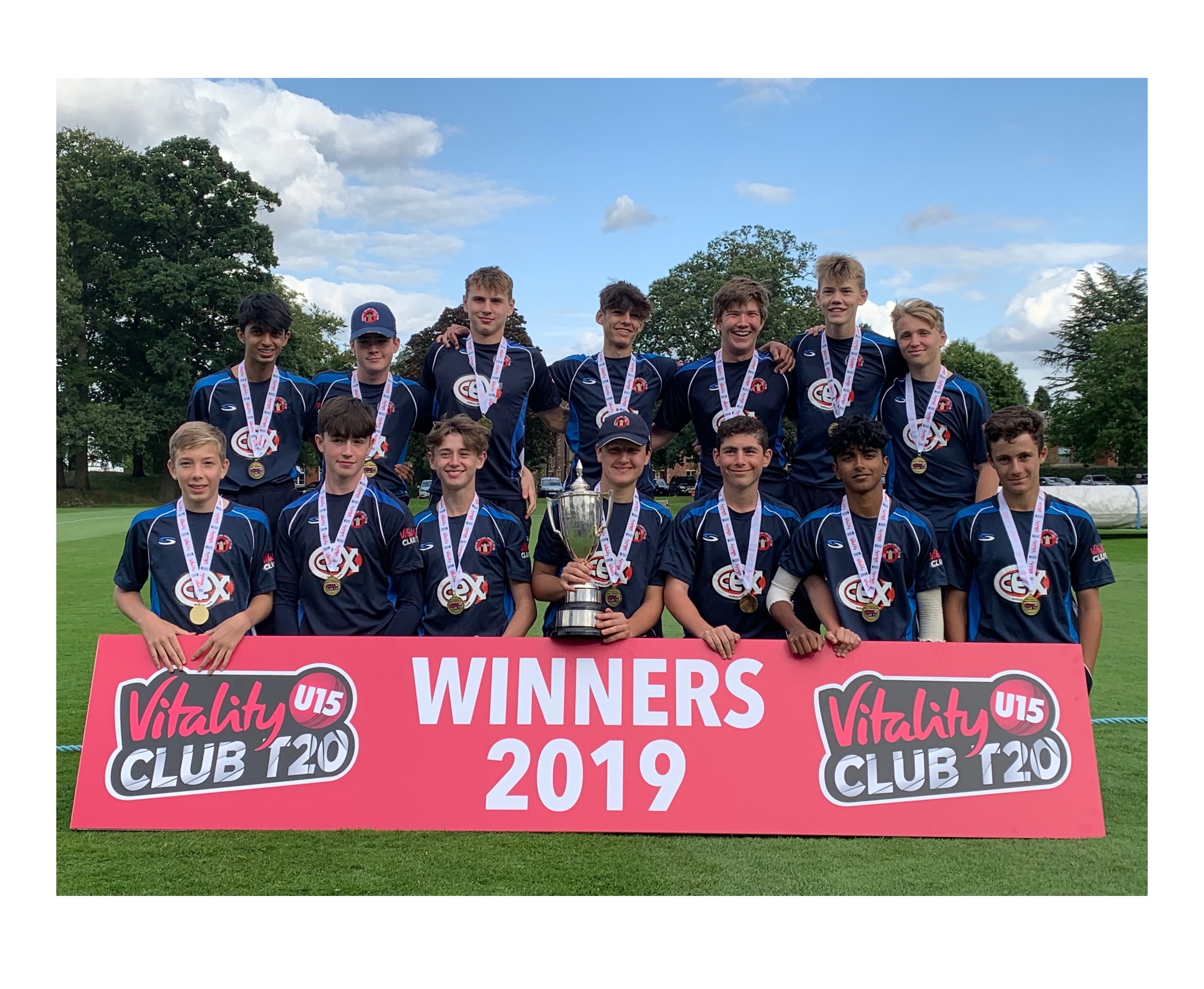 Hertfordshire Cricket News SHENLEY VILLAGE U15'S ARE THE ECB