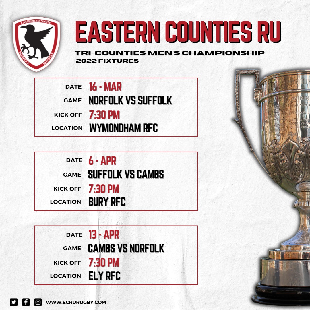Eastern Counties Rugby Union News Eastern Counties RU TriCounty