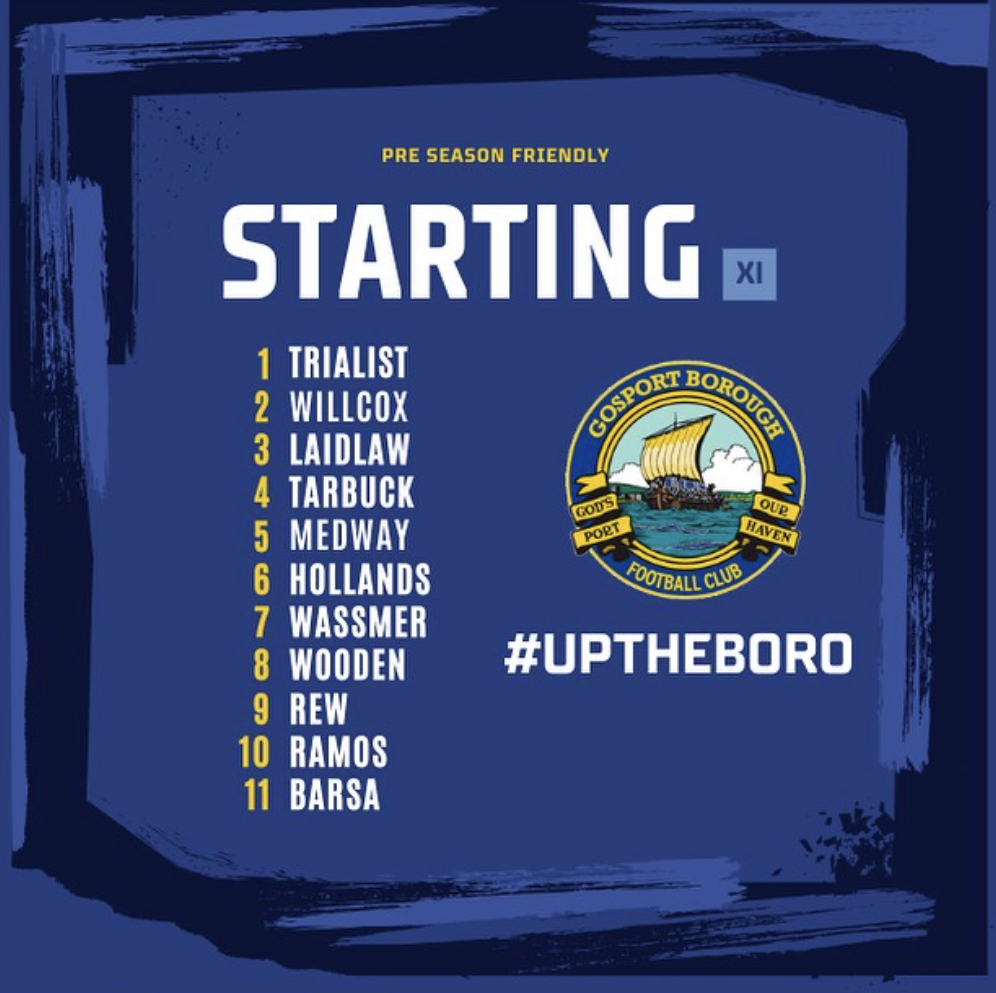 Match Report Gosport Score Four Away From Home Watch Match Highlights