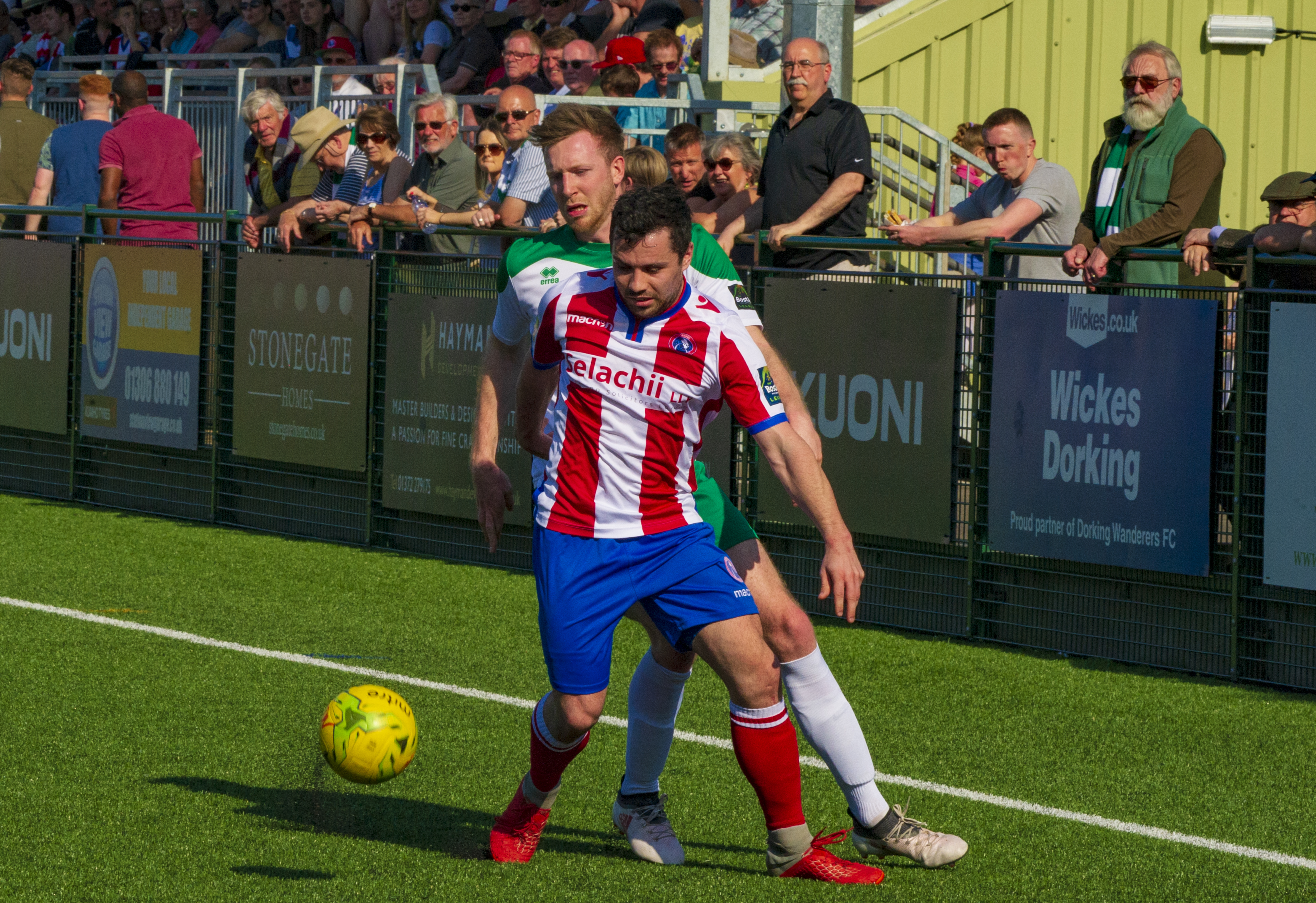 Match Overview Dorking Wanderers 2 0 Bognor Regis Town First Team